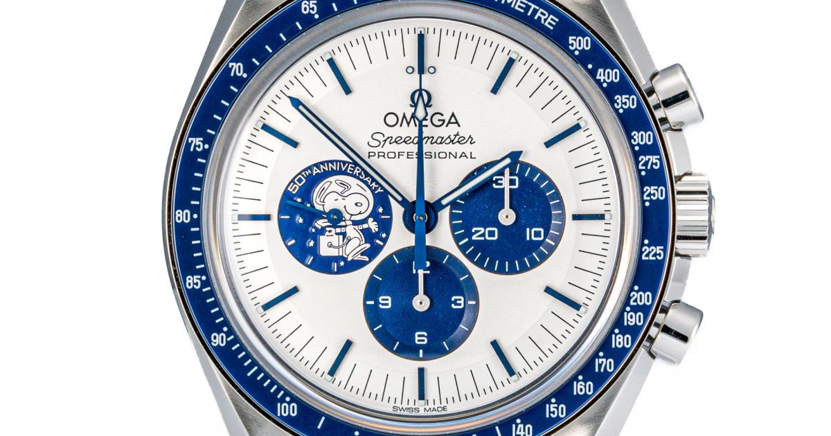Omega Speedmaster Moonwatch Apollo 13 'Silver Snoopy Award'