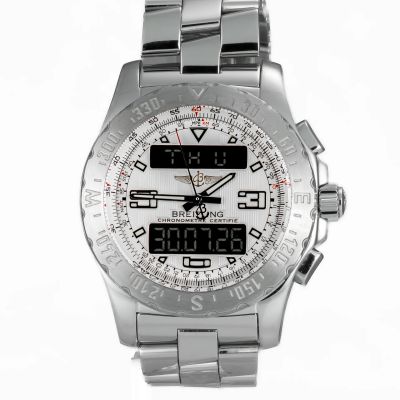 Breitling Airwolf Analog-Digital Pilot White dial A78363 - Very Good condition