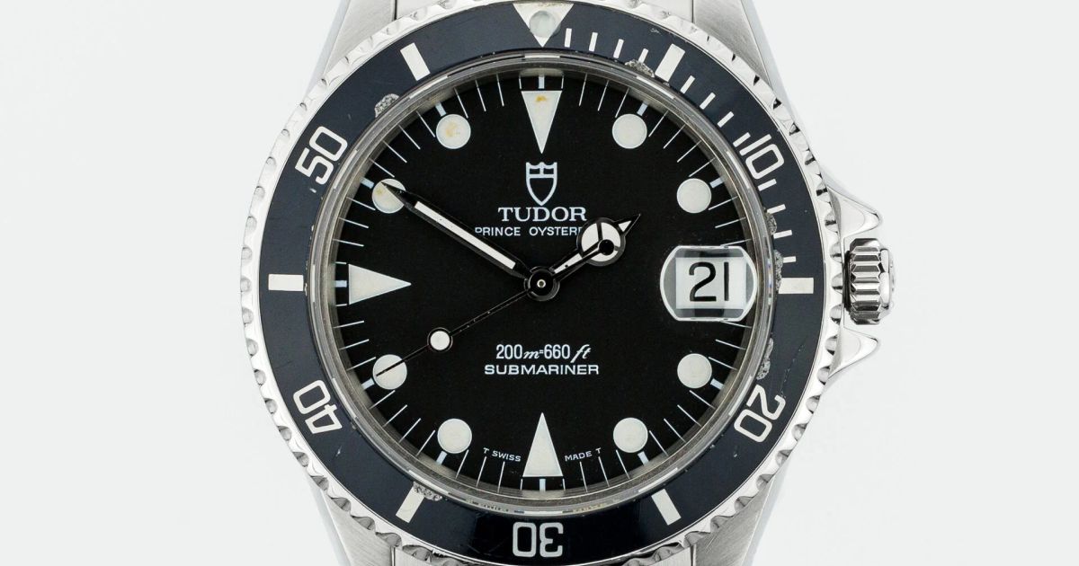 Tudor Submariner Prince Oyster from 1996 75090, Pre-Owned