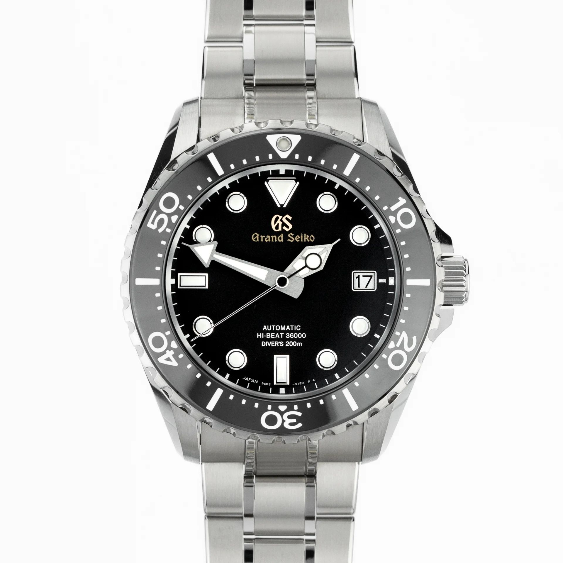 Grand Seiko Sport Collection Hi-Beat Diver Titanium SBGH291 Steel black 2024