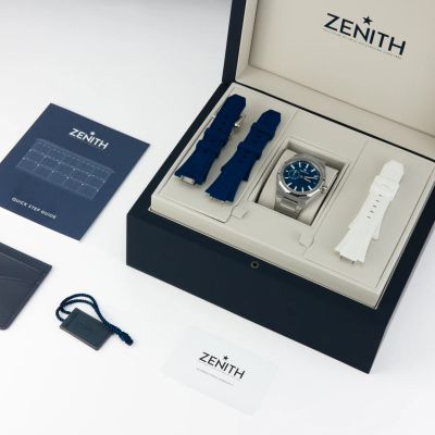 Zenith Defy Skyline Blue dial 03.9300.3620/51.I001 - Alternate view