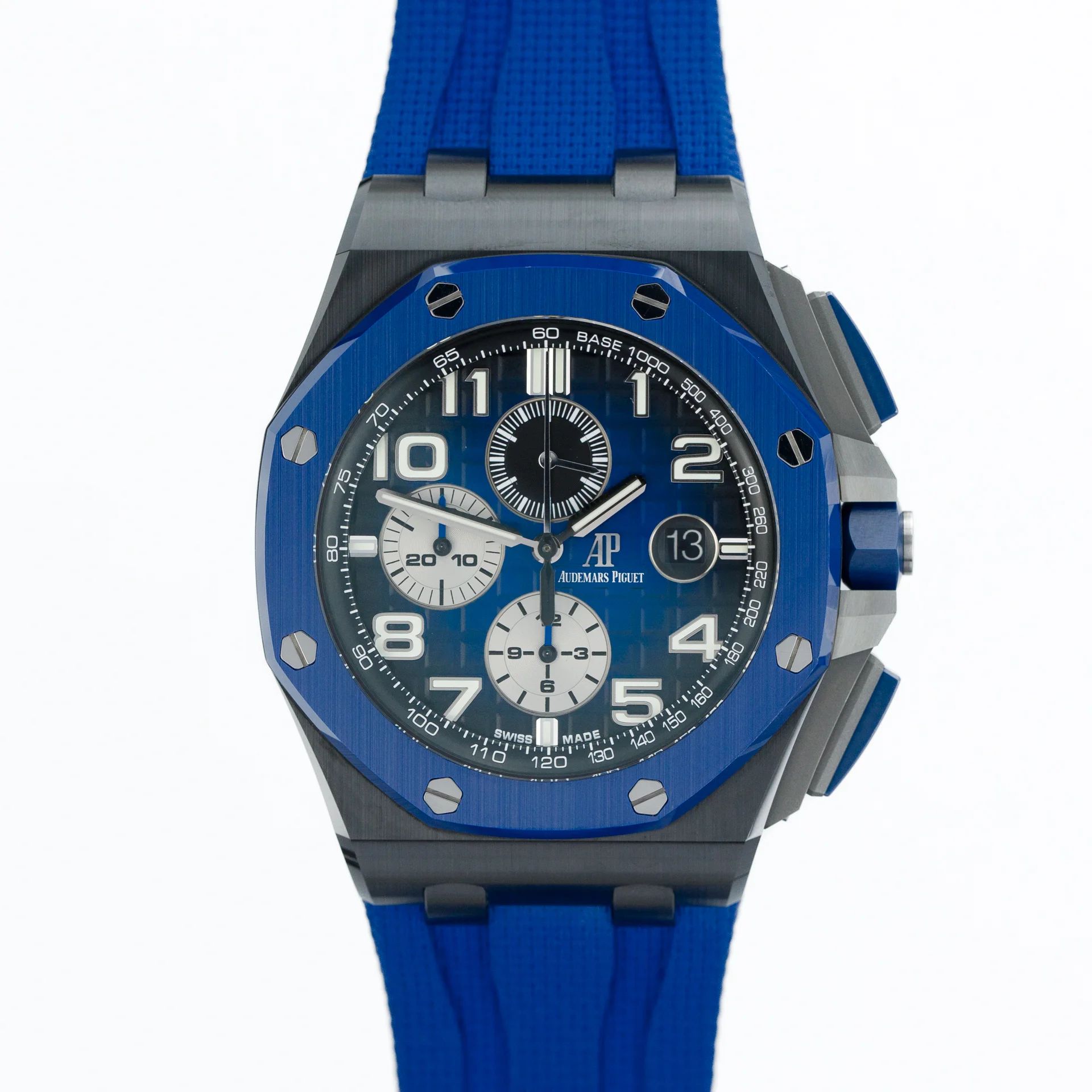 Audemars Piguet Royal Oak Offshore Chronograph Ceramic Blue Smoked dial 26405CE.OO.A030CA.01 Ceramic blue 2020