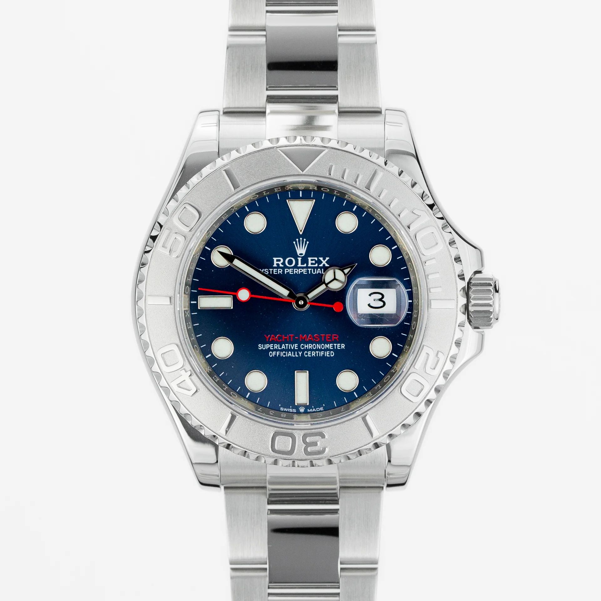 Rolex Yacht-Master 40 mm Blue dial 126622-0002 Steel blue 2026