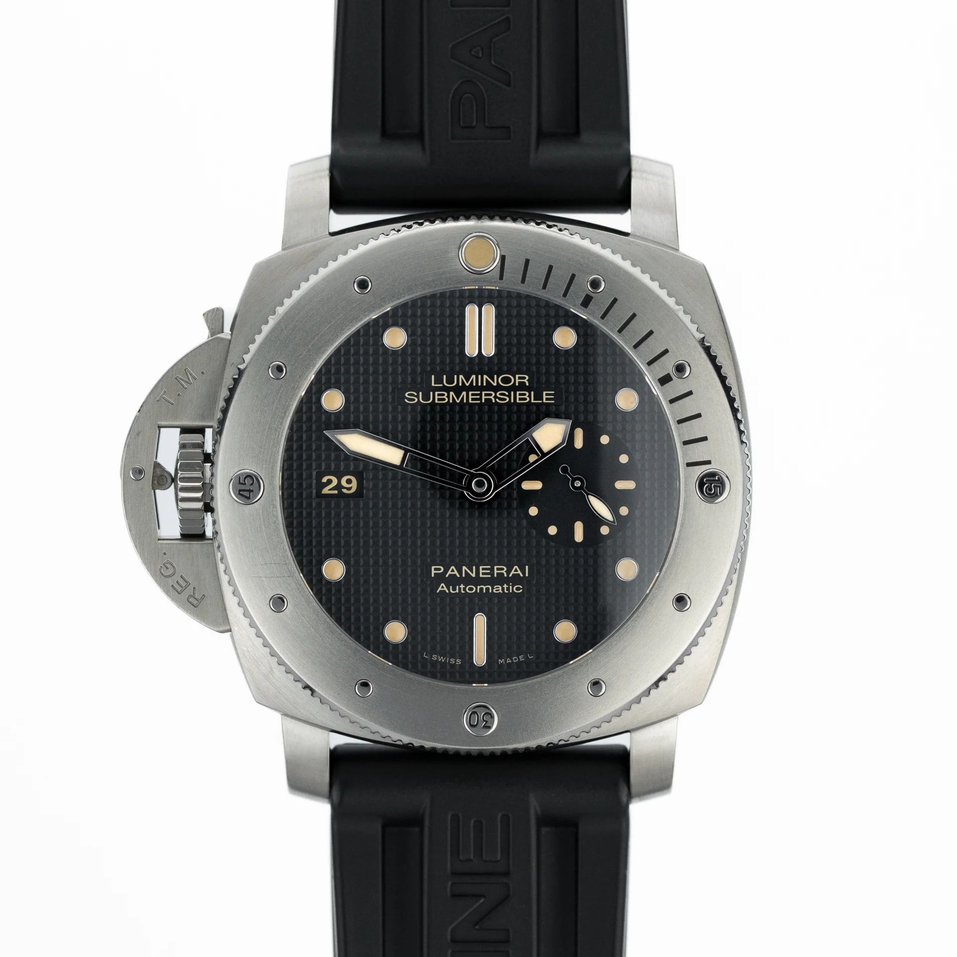 Panerai Luminor Submersible 1950 Left-Handed PAM00569 Titanium black 2014