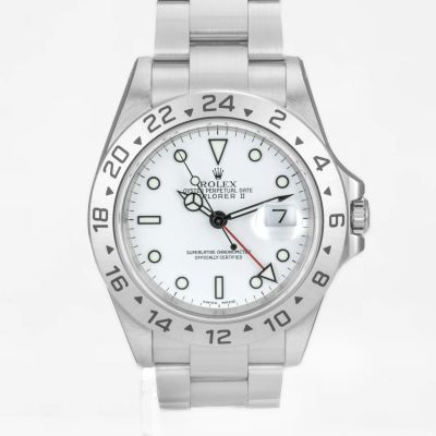 Rolex Explorer II SuperLuminova 'Polar' 16570-0003 - New/Mint condition, 2002