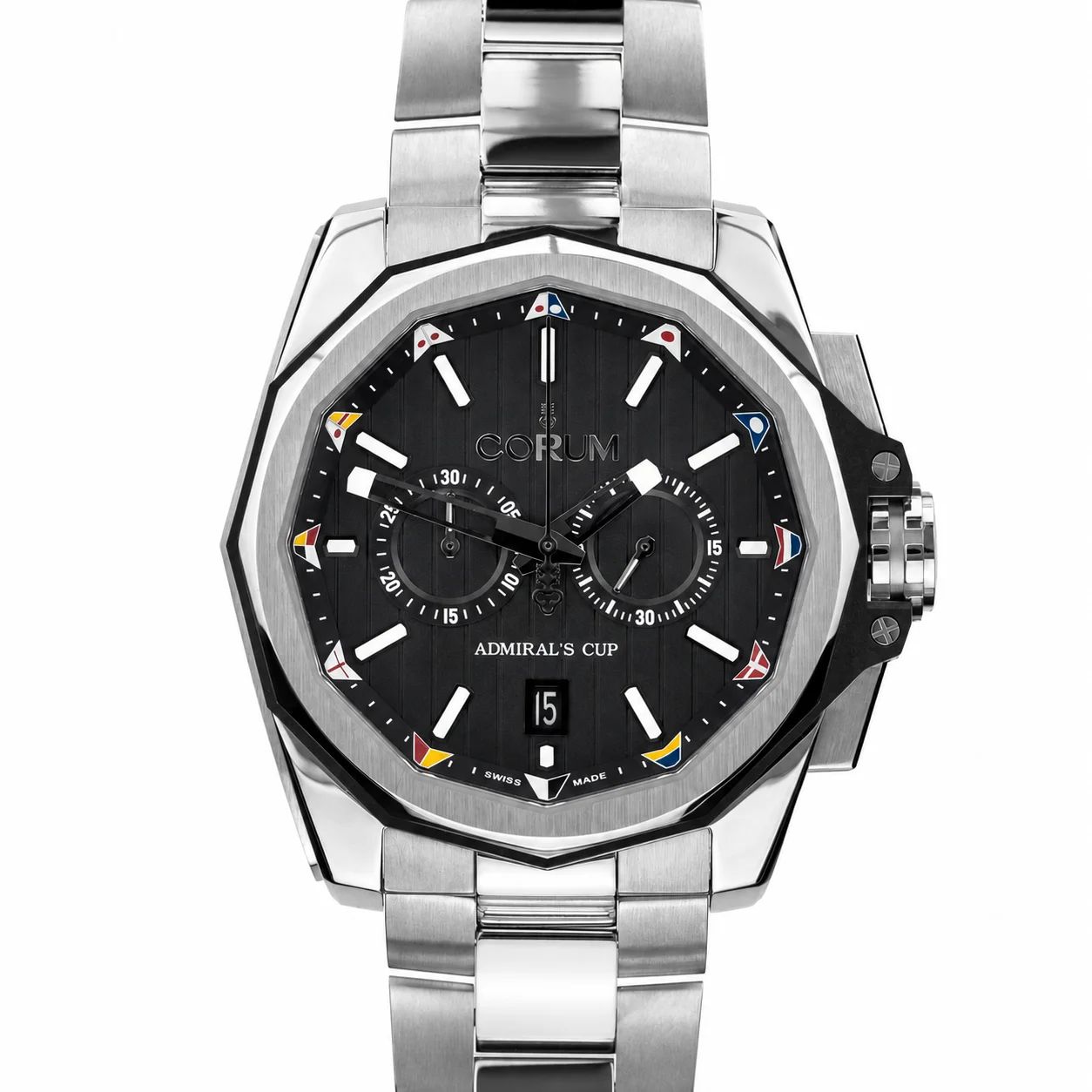Corum Admiral's Cup AC-One 45 Chronograph A116/04001 Steel Black