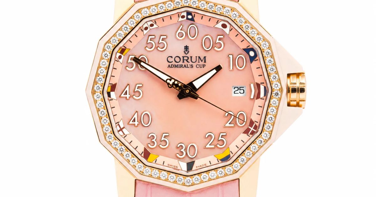 Corum Ladies Admiral's Cup Competition 40 Rose Gold & MoP di
