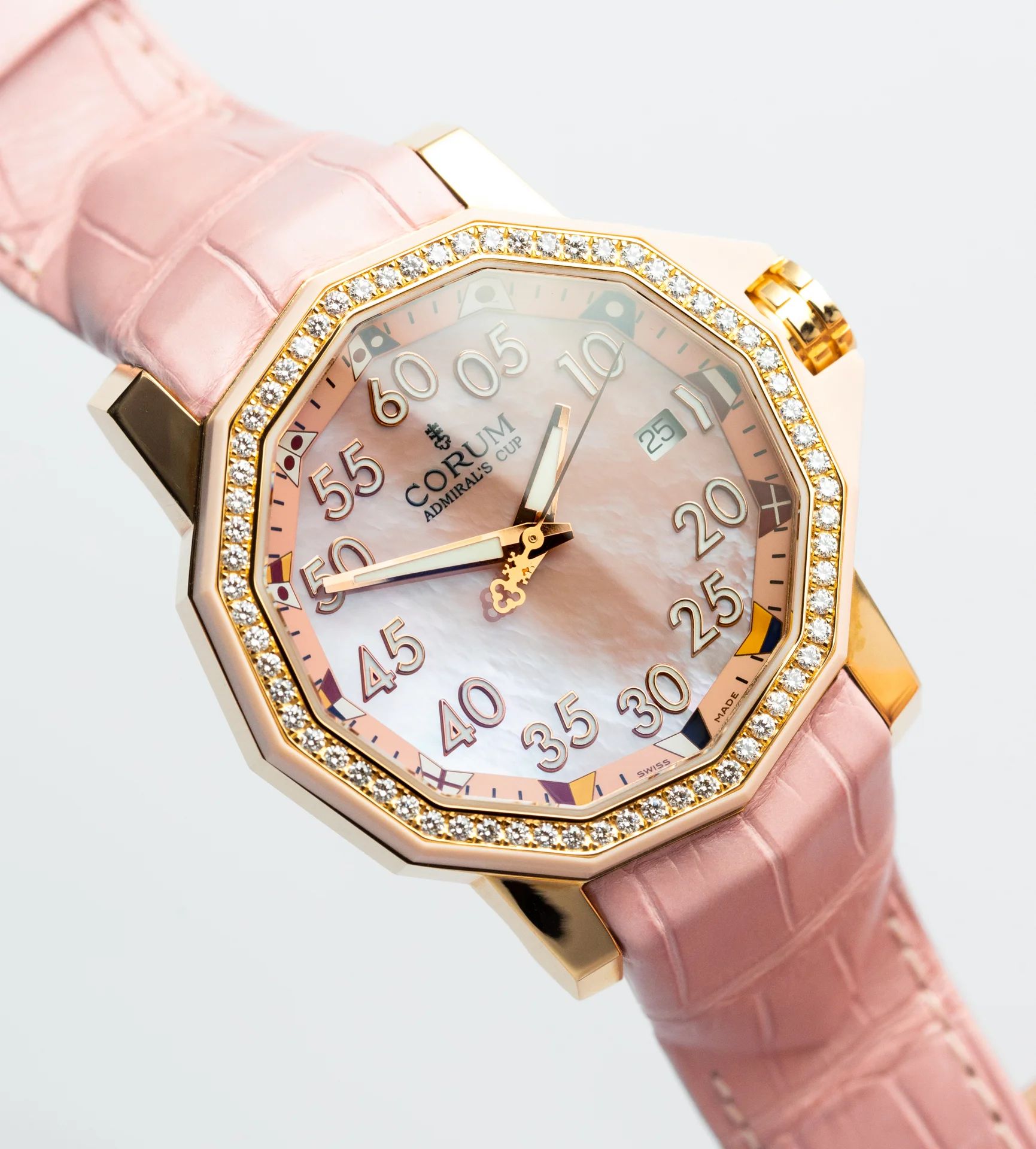 Ladies Admiral's Cup Competition 40 Rose Gold & MoP dial - Image 3