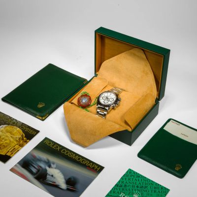 Rolex Cosmograph Daytona White dial NOS with stickers 16520 - Alternate view