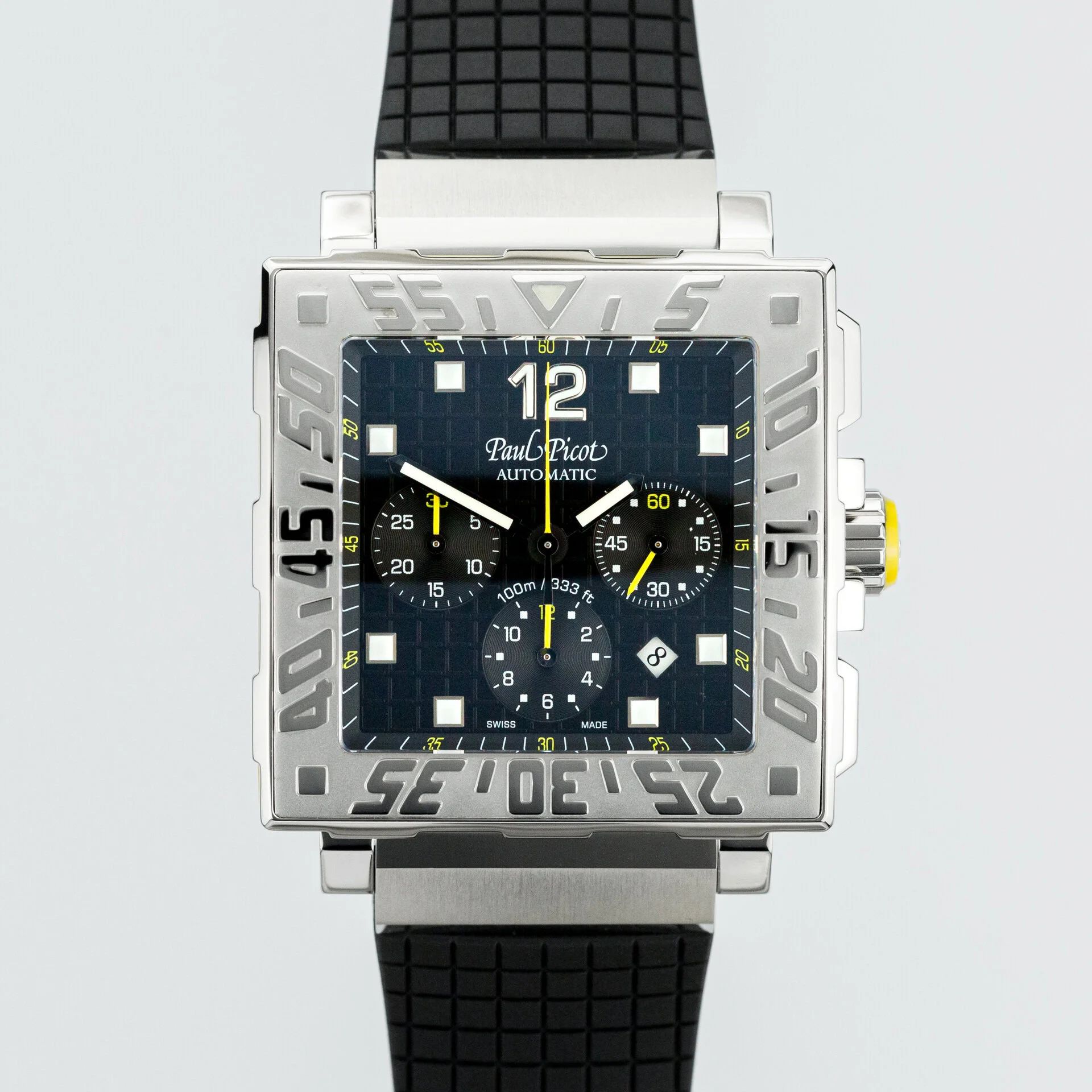 Paul Picot C-Type Chronograph P0830.SG.5010.3301 Steel black 2024