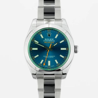 Rolex Milgauss GV Z-Blue 116400GV-0002 - New/Mint condition, 2022