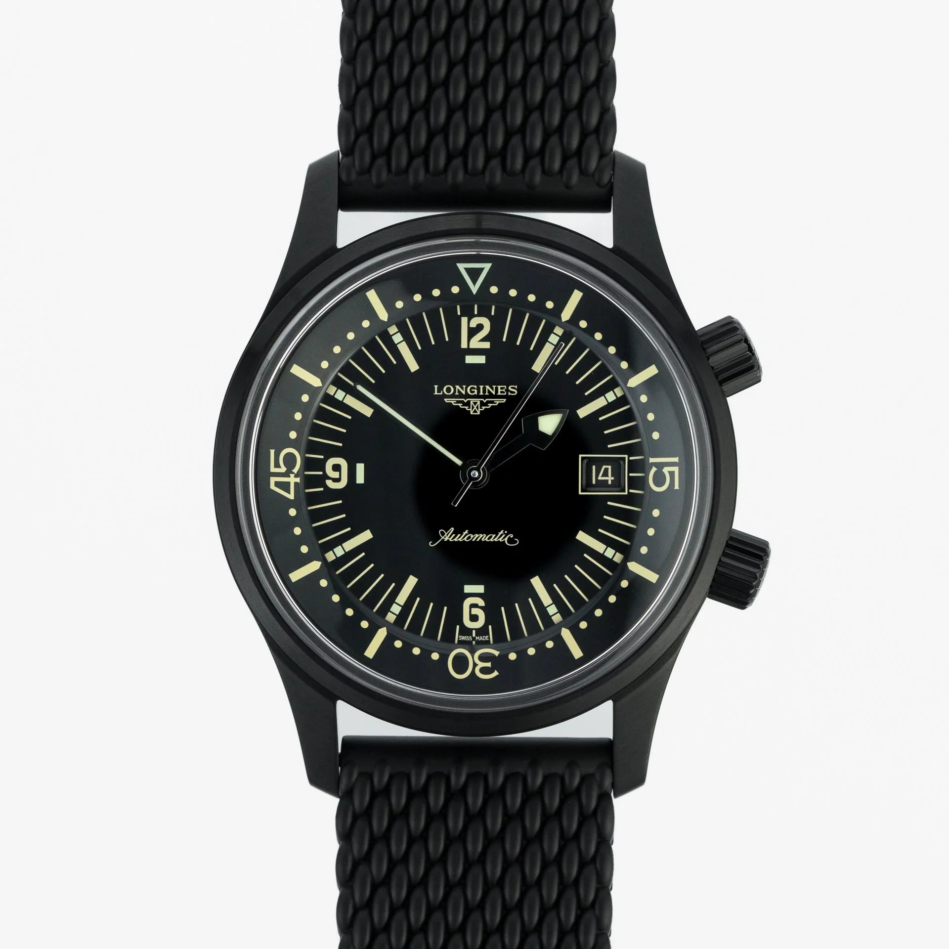 Longines Legend Diver L3.774.2.50.9 Steel black 2021