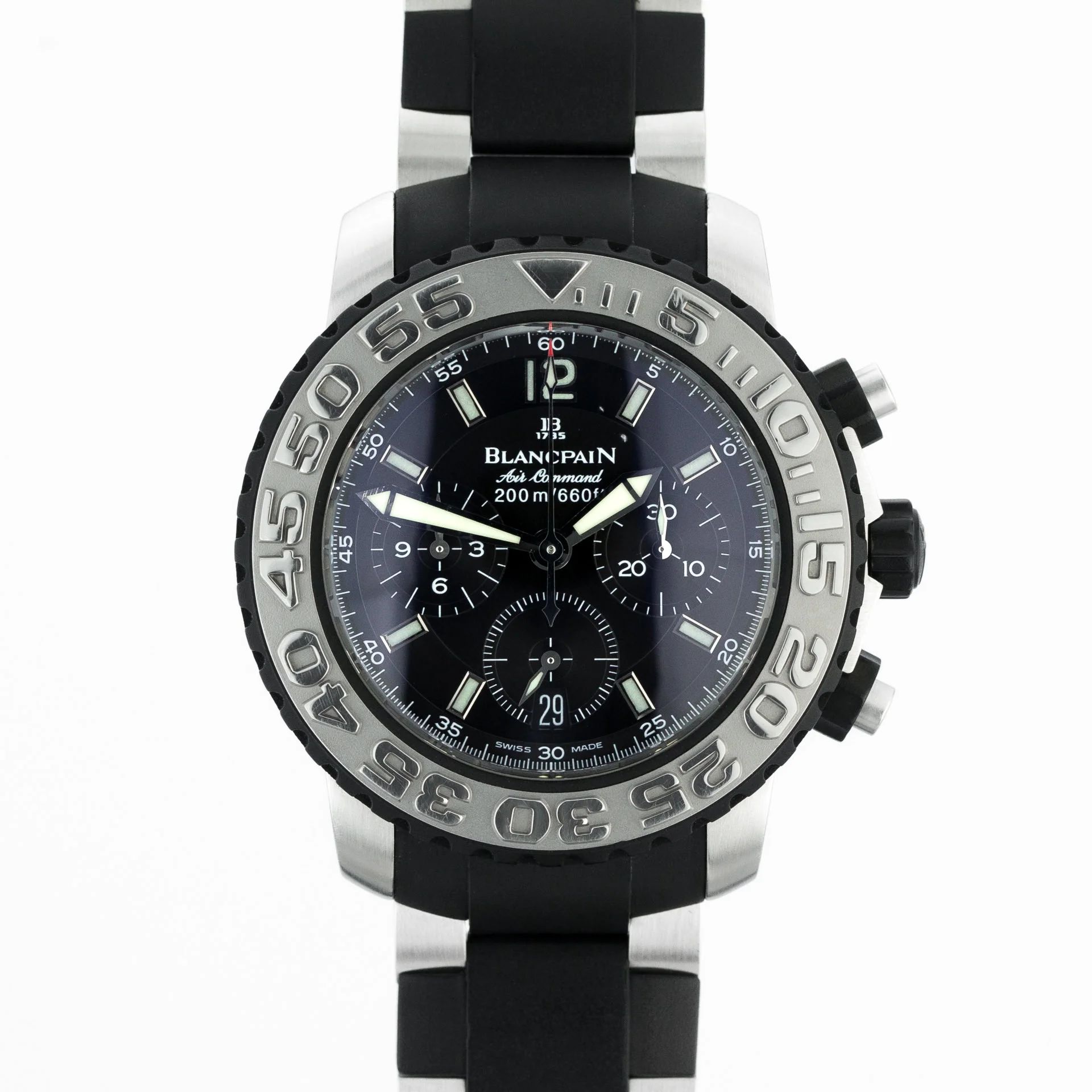 Blancpain Air Command Concept 2000 Flyback Chronograph 2285F-6530-66A Steel black 2004