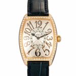 Franck Muller Cintrée Curvex Rose Gold Diamond bezel
