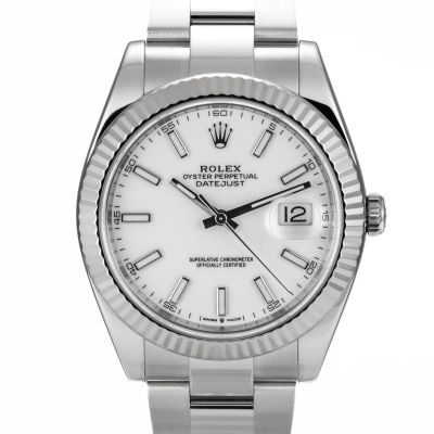 Rolex Datejust 41 White dial 126334-0009 - New/Mint condition, 2024