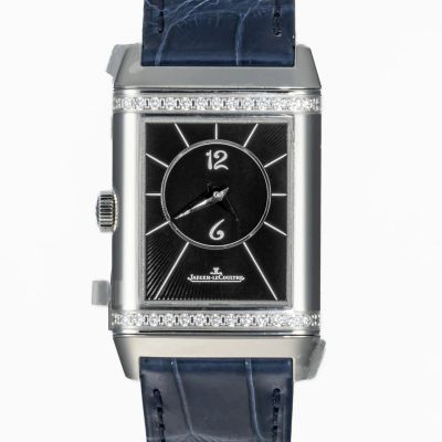 Jaeger-LeCoultre Reverso Classic Medium Duetto Diamonds bezel Q2588422 - New/Mint condition, 2023