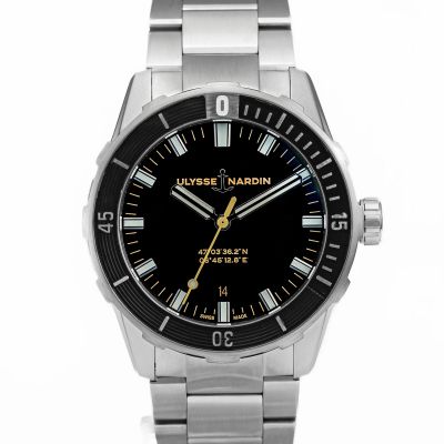 Ulysse Nardin Diver 42mm Blue dial 8163-175-7M/93 - Very Good condition