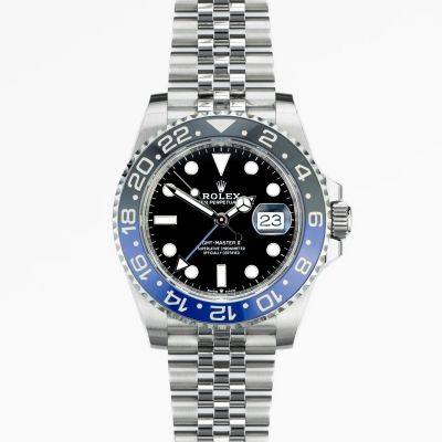 Rolex GMT-Master II 'Batgirl' on Jubilee 126710BLNR-0002 - Very Good condition, 2024
