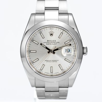 Rolex Datejust 41mm Silver dial 126300-0003 - Very Good condition