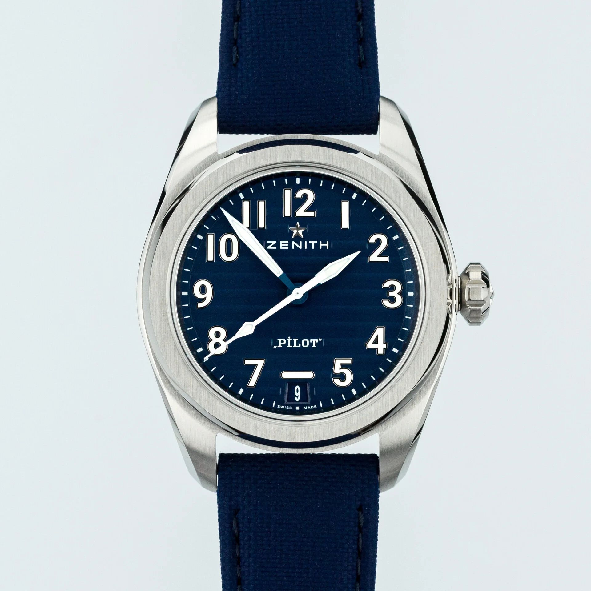 Zenith Pilot Automatic Boutique Edition 03.4000.3620/51.I003 Steel blue 2024