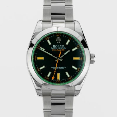 Rolex Milgauss GV Black dial 116400GV-0001 - Very Good condition