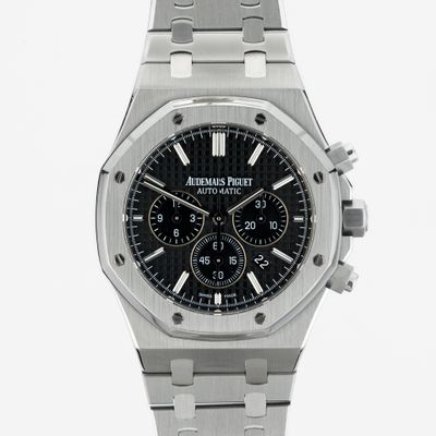 Audemars Piguet Royal Oak Chronograph 41mm + Extract from the Archives 26320ST.OO.1220ST.01 - Very Good condition, 2014