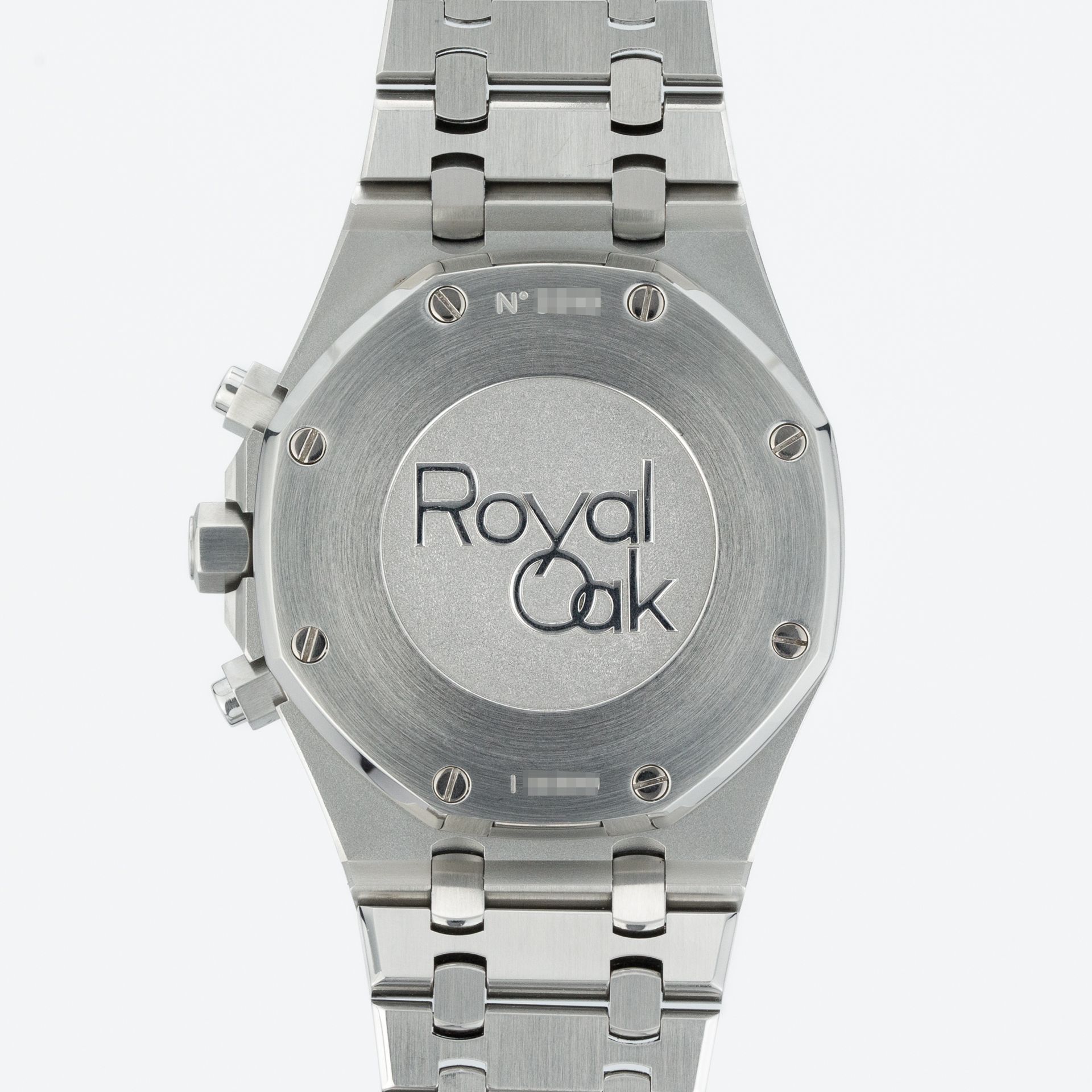 Audemars Piguet Royal Oak Chronograph 41mm + Extract from the Archives 26320ST.OO.1220ST.01 steel Black 2014 - Back view