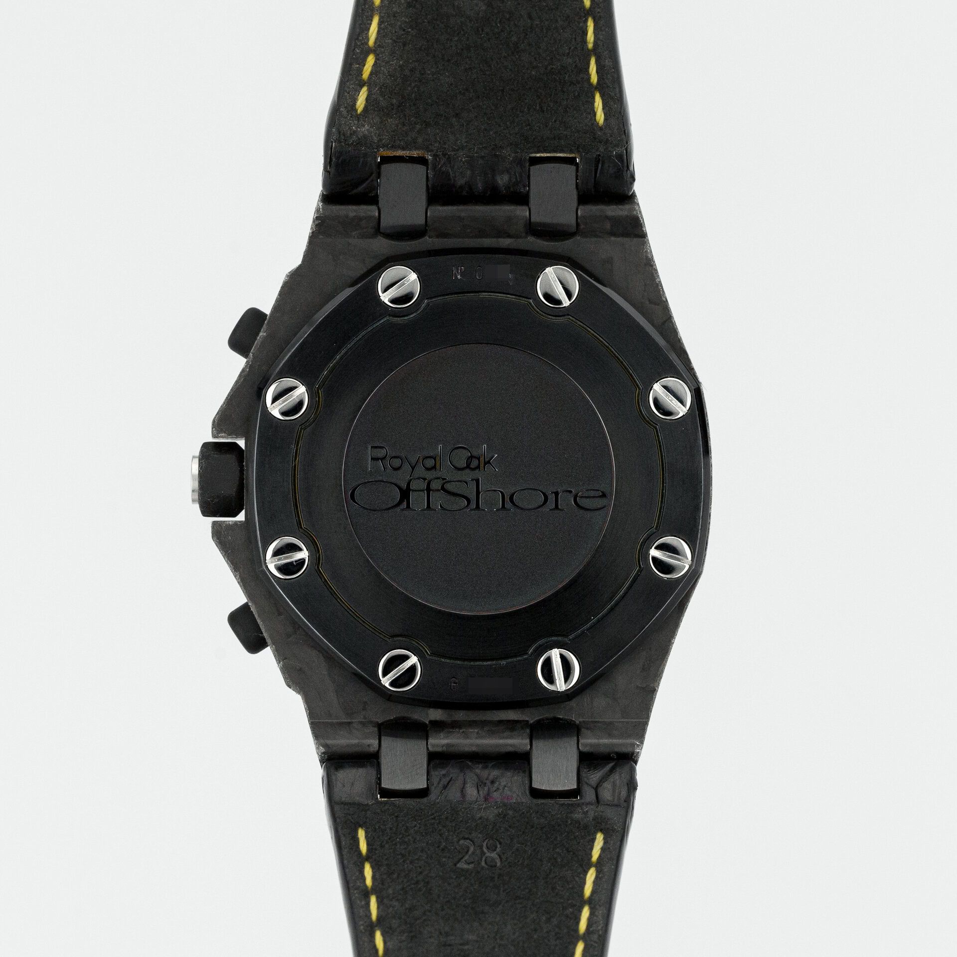 Audemars Piguet Piguet Royal Oak Offshore Chronograph "Bumble Bee" 26176FO.OO.D101CR.02 steel Black 2013 - Back view