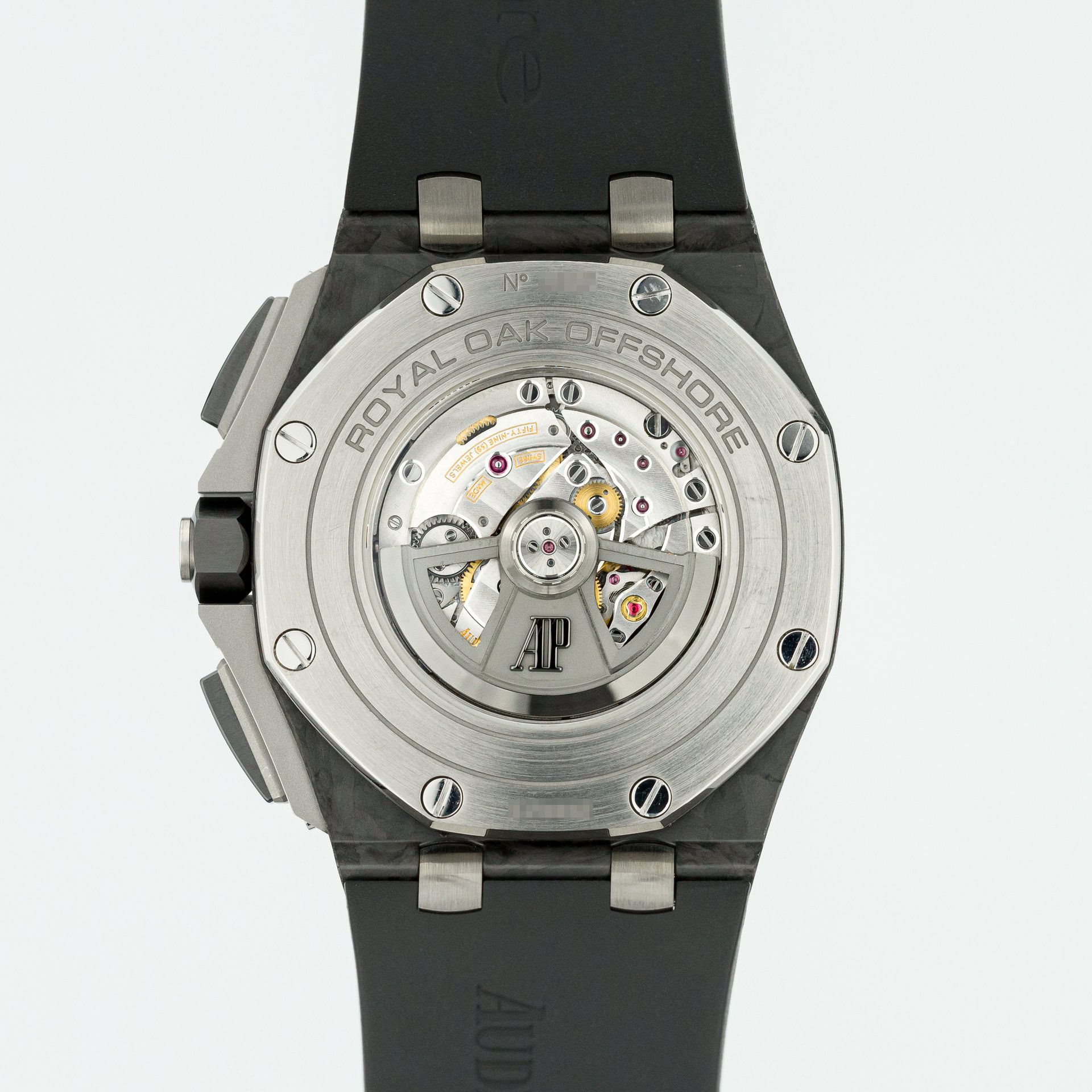 Audemars Piguet Royal Oak Offshore Chronograph - Forged Carbon and Ceramic 26400AU.OO.A002CA.01 steel Black - Back view
