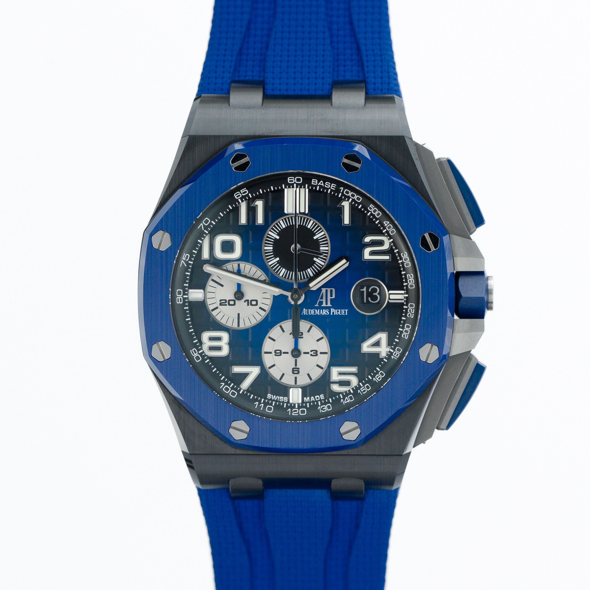 Royal Oak Offshore Chronograph Ceramic with Blue smoked dial - Image 1
