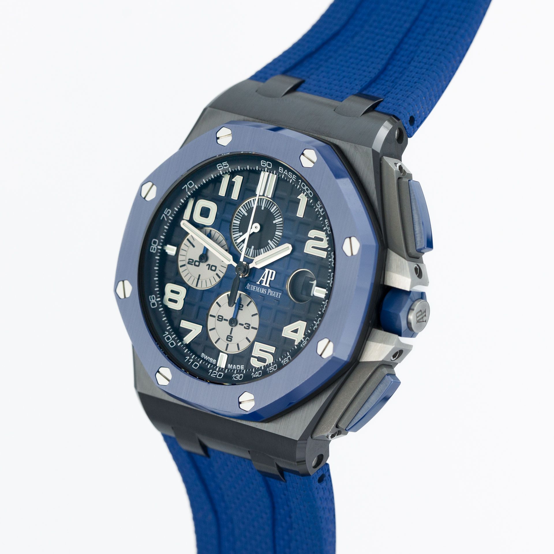 Royal Oak Offshore Chronograph Ceramic with Blue smoked dial - Image 3