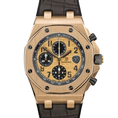 Audemars Piguet Royal Oak Offshore Chronograph Pink Gold 26470OR.OO.A002CR.01 - Very Good condition, 2016