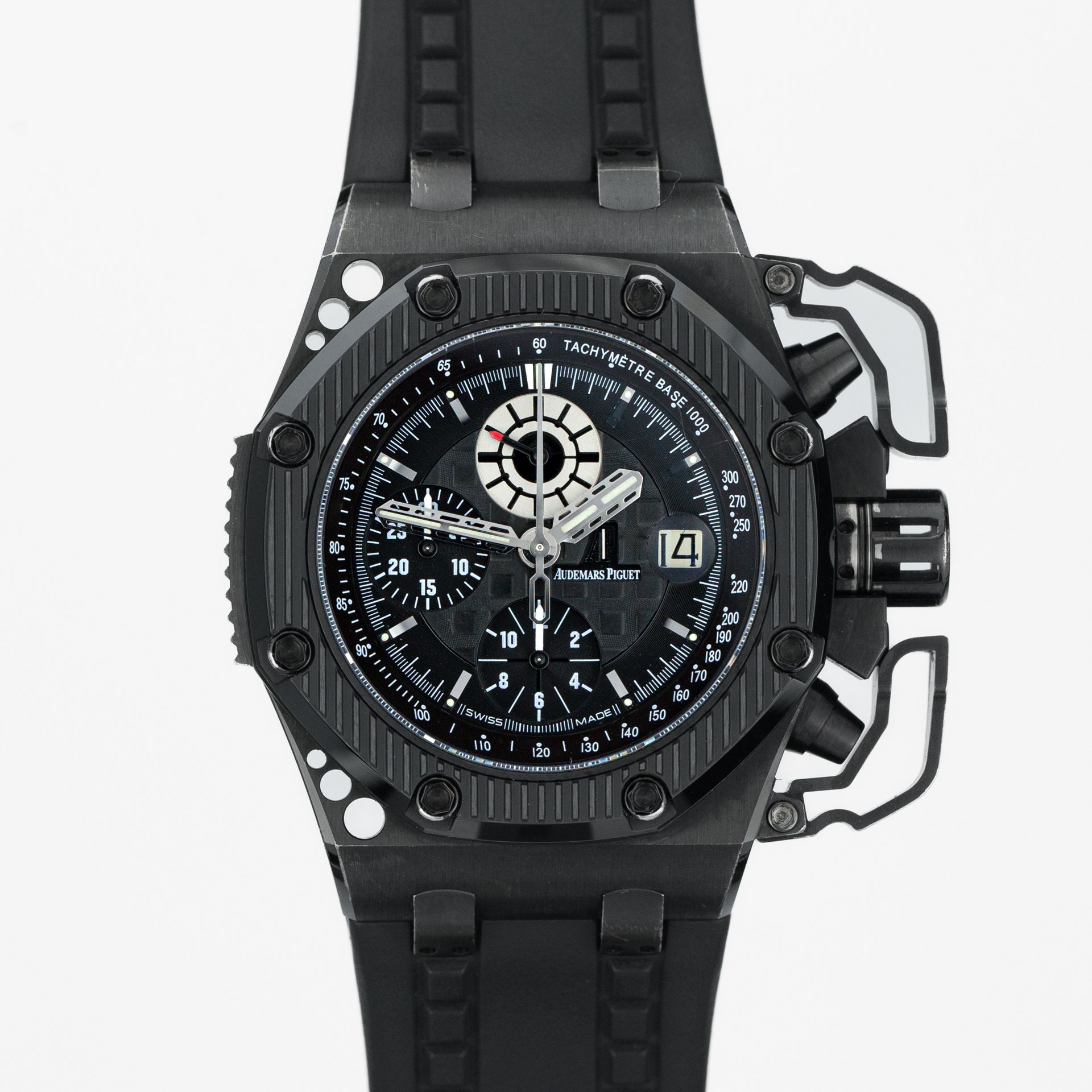 Audemars Piguet Royal Oak Offshore Chronograph 'Survivor' Limited edition of 1000 26165IO.OO.A002CA.01 titanium Black 2010