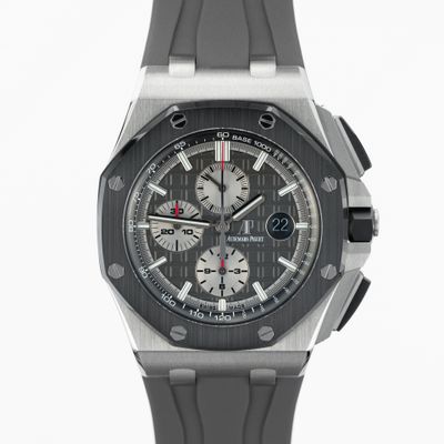 Audemars Piguet Royal Oak Offshore Chronograph Titanium 26400IO.OO.A004CA.01 - Very Good condition, 2019