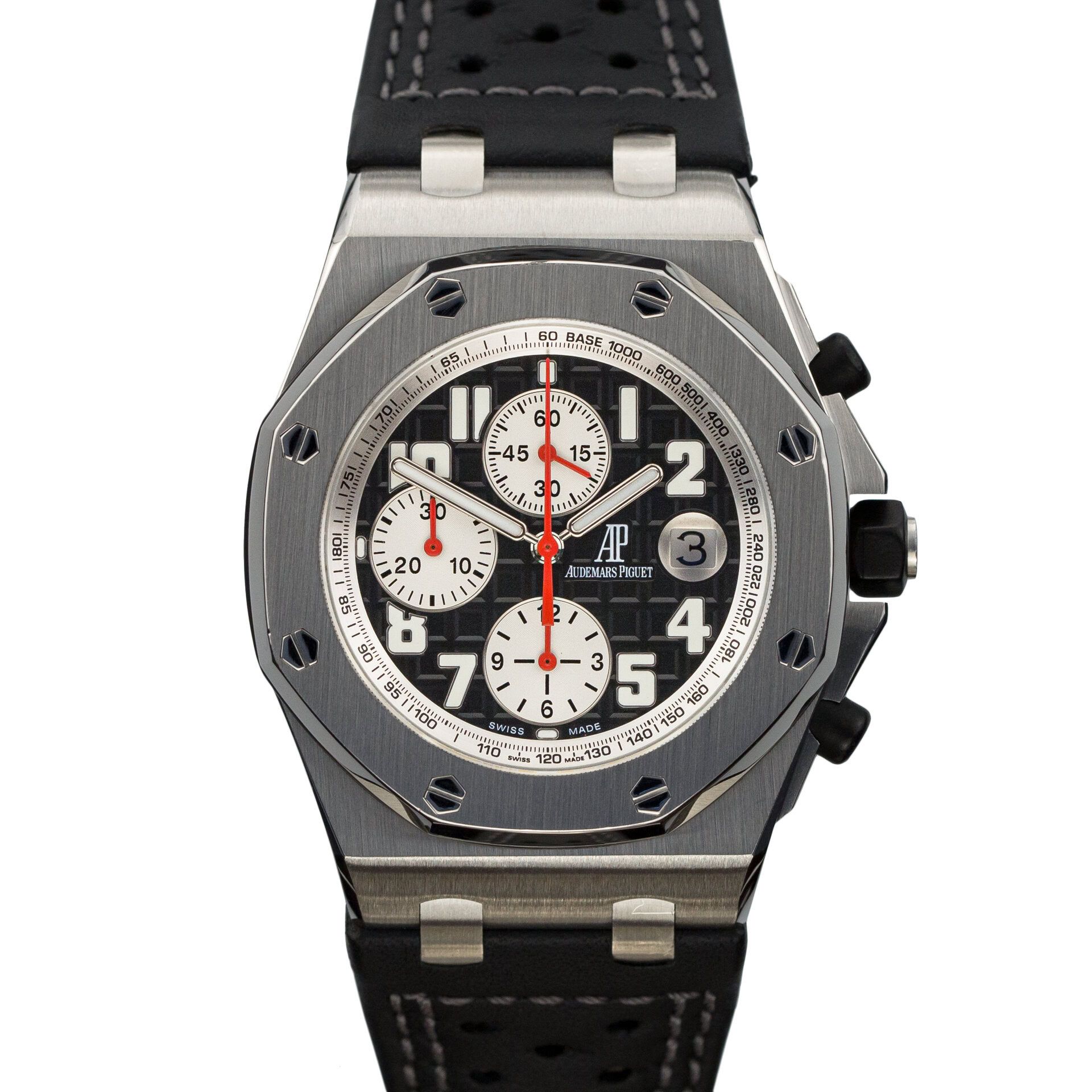 Audemars Piguet Royal Oak Offshore Chronograph Tour Auto Limited edition 26184ST.00.D003CU.01 steel Black 2008