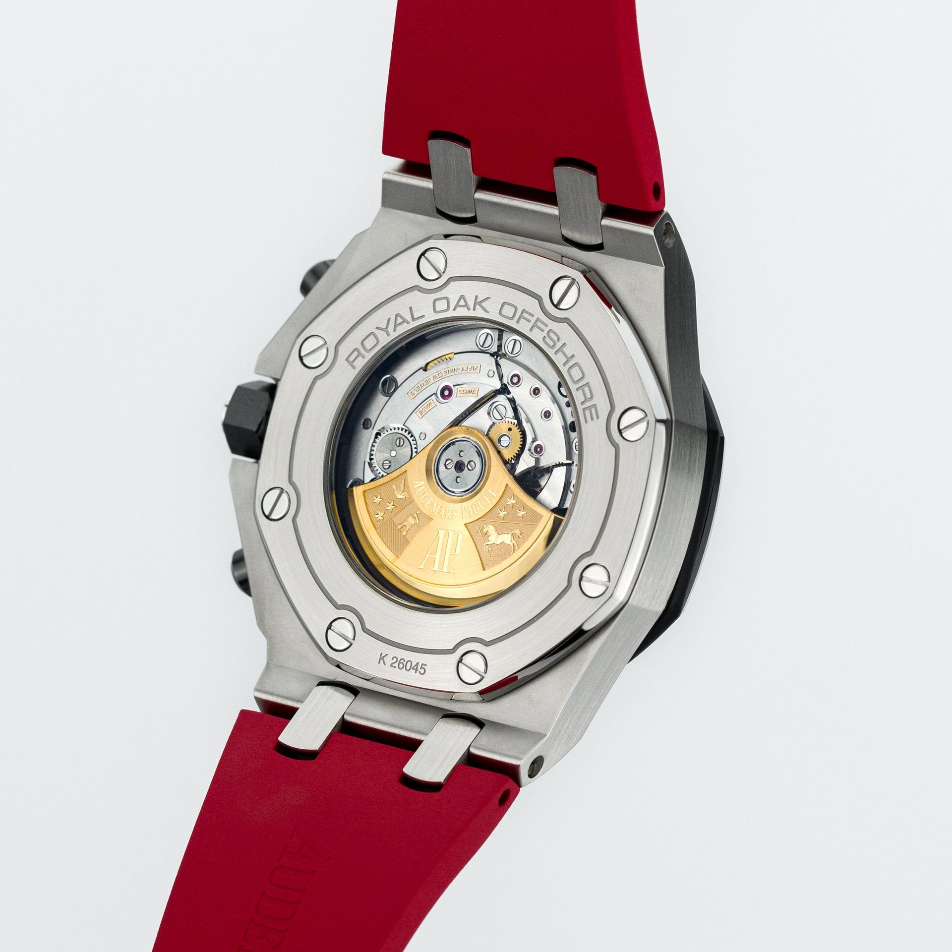 Audemars Piguet Royal Oak Offshore Chronograph "Vampire" 26470SO.OO.A002CA.01 steel Black 2020 - Diagonal back view