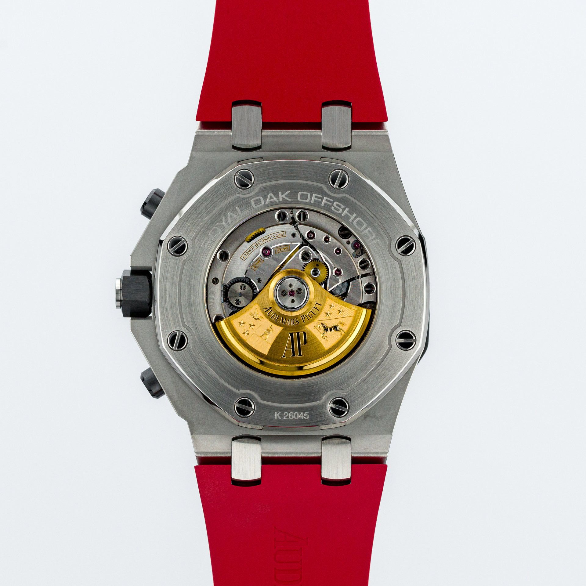 Audemars Piguet Royal Oak Offshore Chronograph "Vampire" 26470SO.OO.A002CA.01 steel Black 2020 - Back view