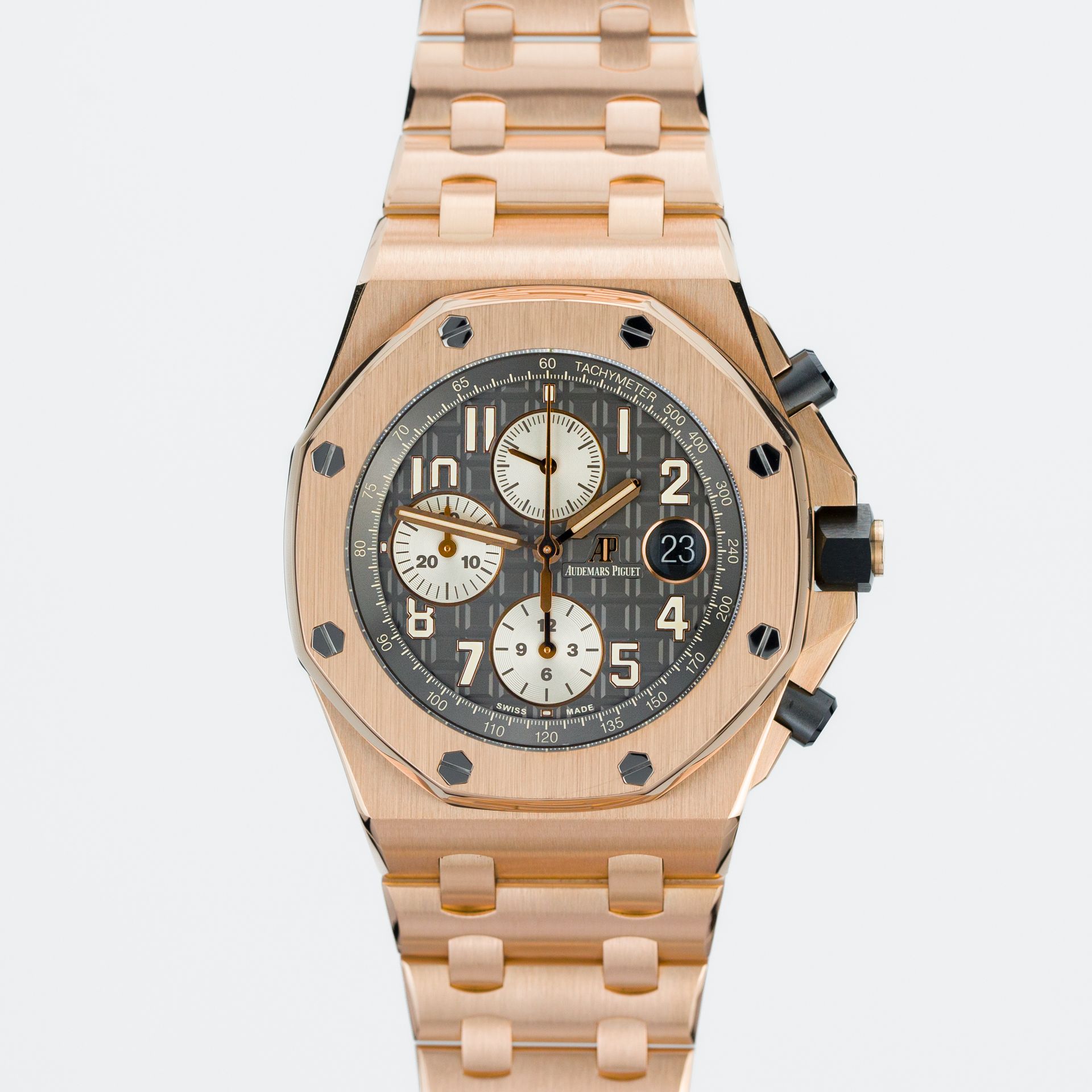 Audemars Piguet Royal Oak Offshore Chronograph 'The Brick' 26470OR.OO.1000OR.02 rose gold Grey 2020
