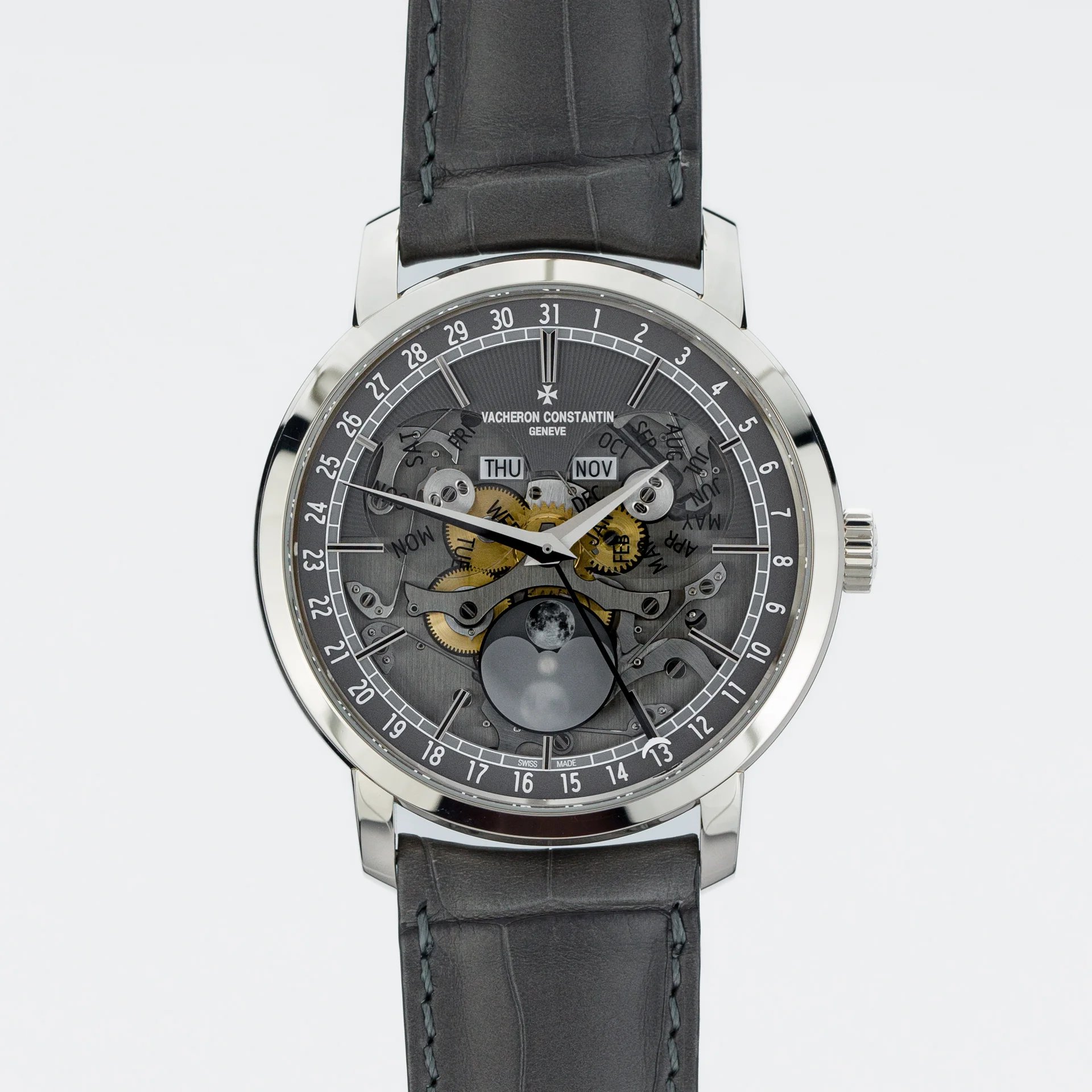 Traditionnelle Complete Calendar Openface - 4020T/000G-B655