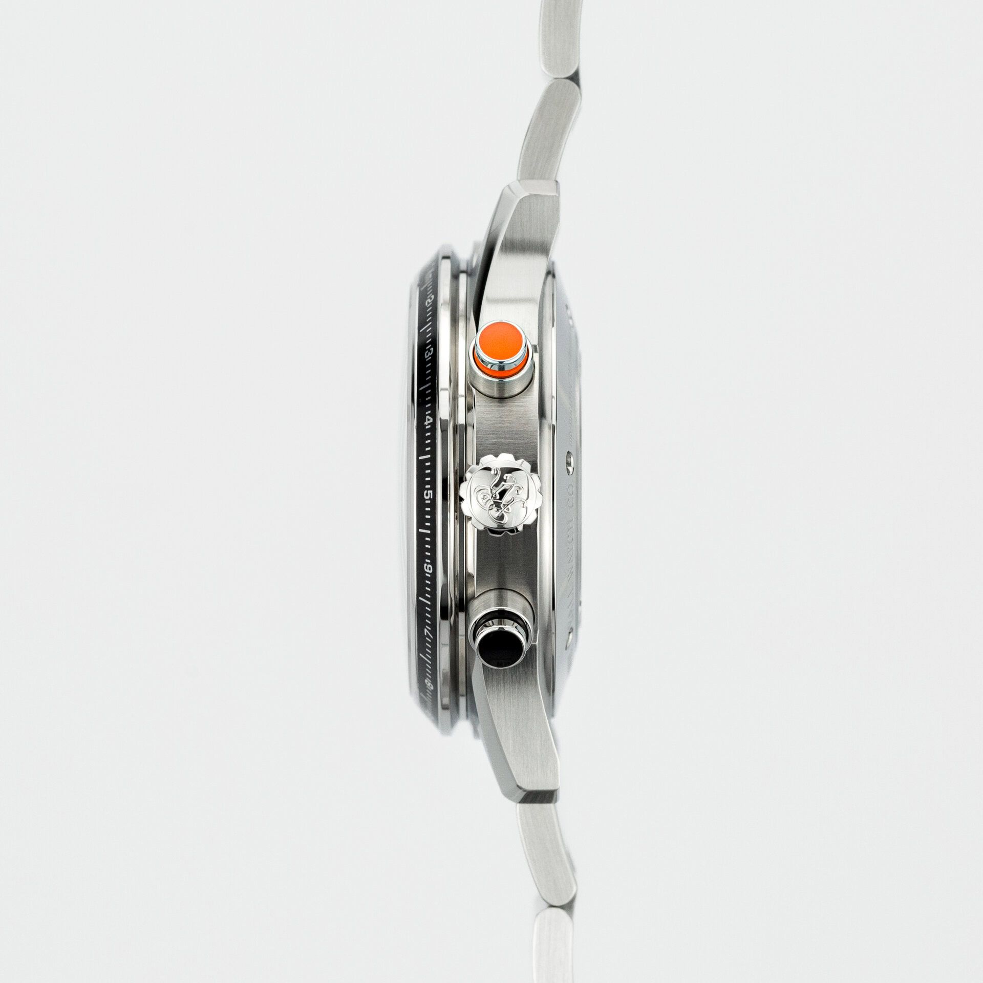 BALL Fireman Storm Chaser Pro Chronograph CM3090C-S1J-GY steel Grey 2024 - Right side view