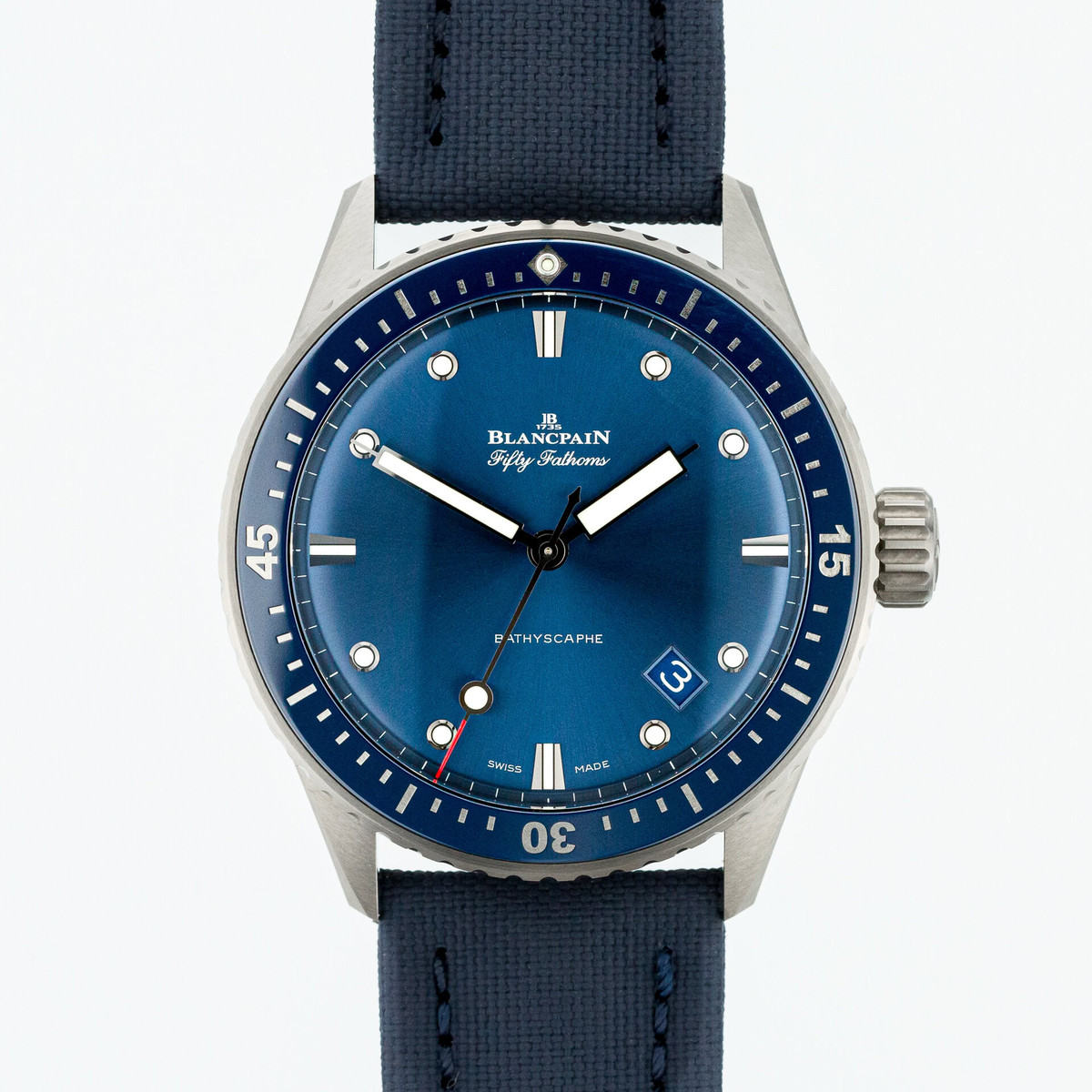 Fifty Fathoms Bathyscaphe Ceramic Blue - Image 1