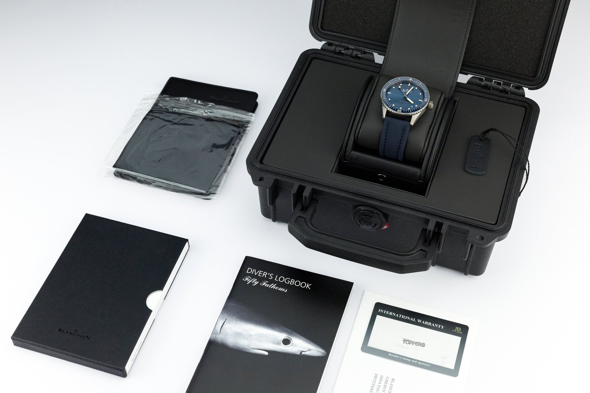 Fifty Fathoms Bathyscaphe Ceramic Blue - 5000 0240 O52A - Image 2