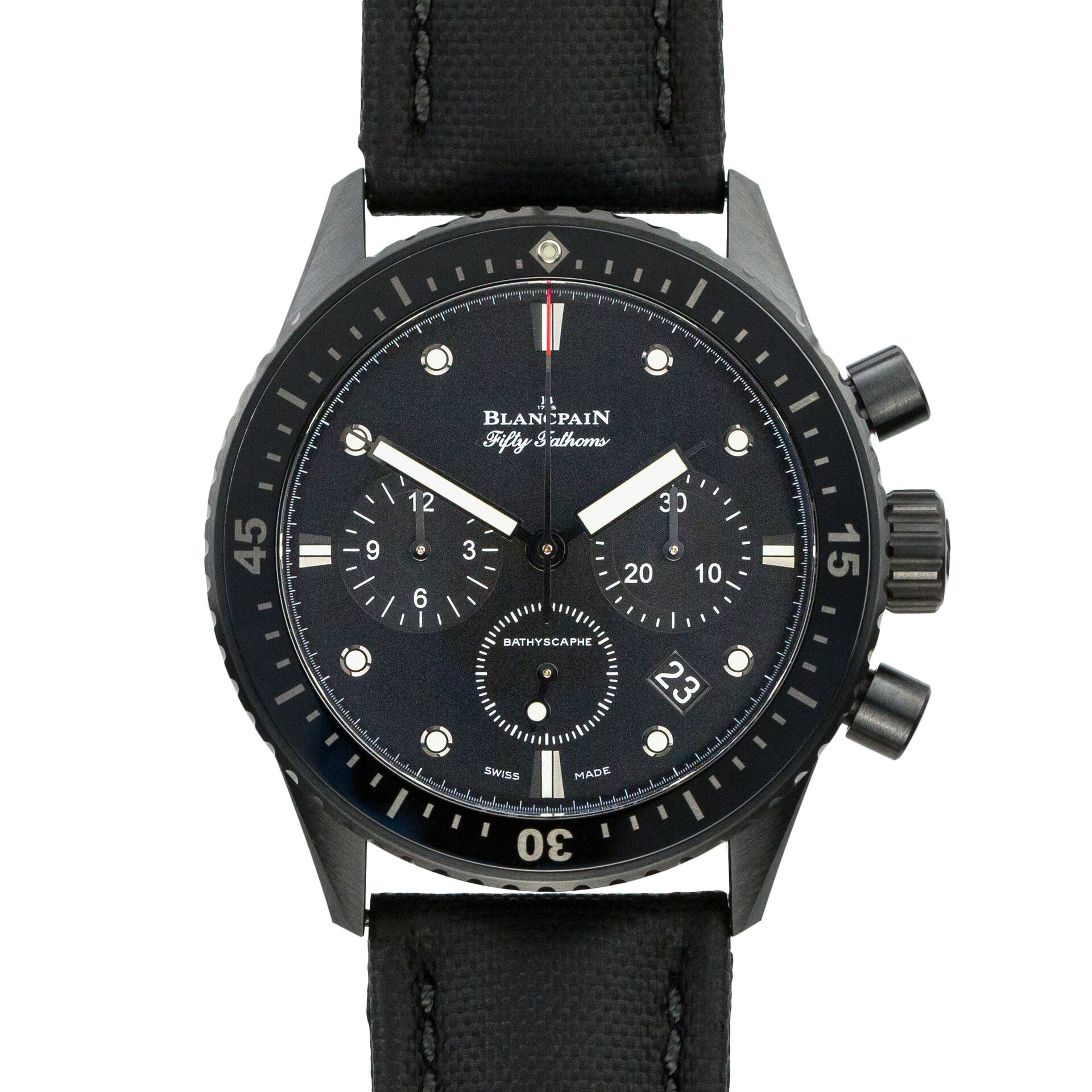 Fifty Fathoms Bathyscaphe Chronoraphe Flyback - Image 1