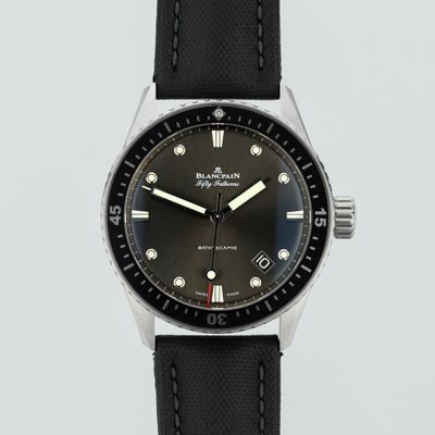 Blancpain Fifty Fathoms Bathyscaphe 5000-1110-B52A - Very Good condition, 2019