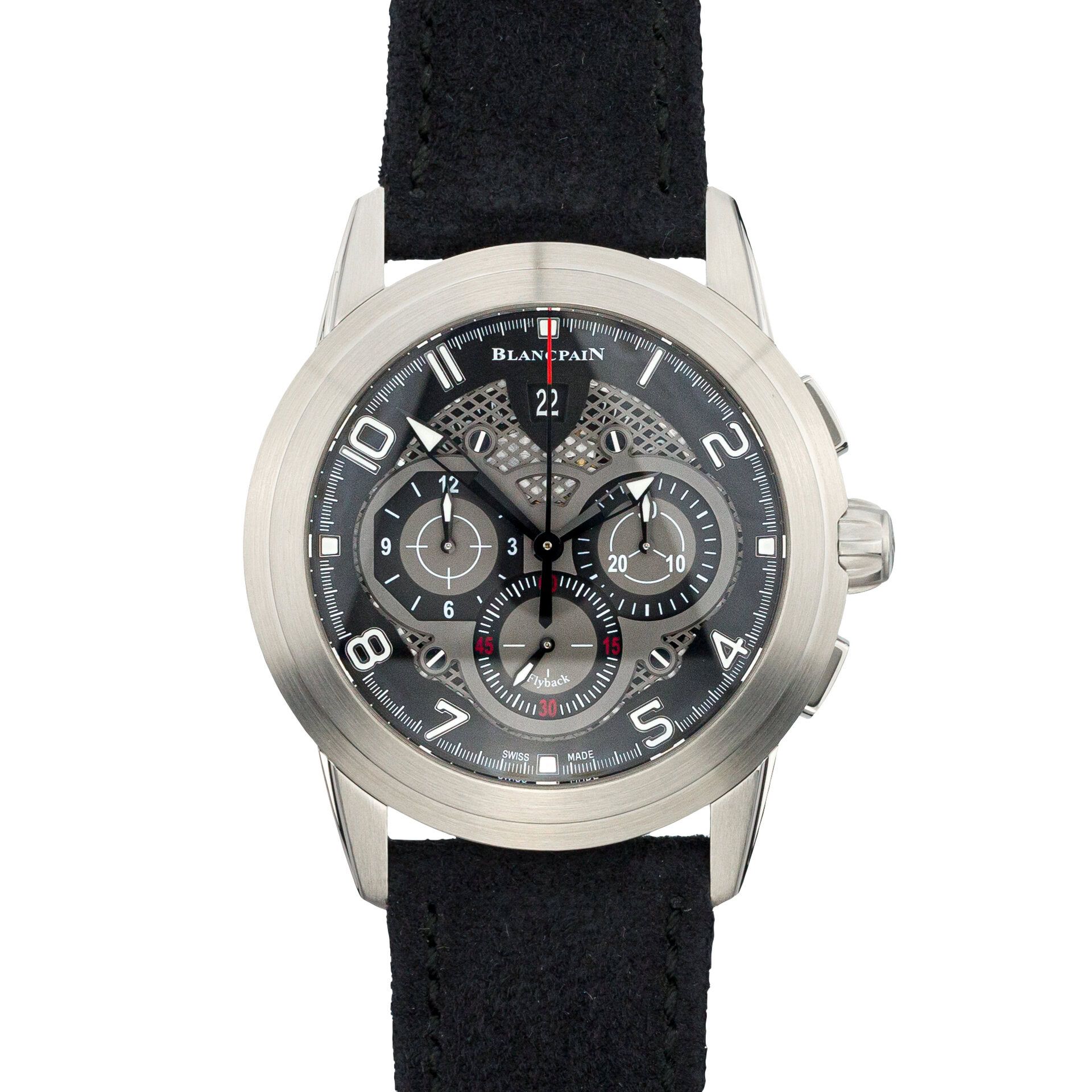 Blancpain L-Evolution Flyback Chronograph 560STC-11B30-52B steel Black 2016