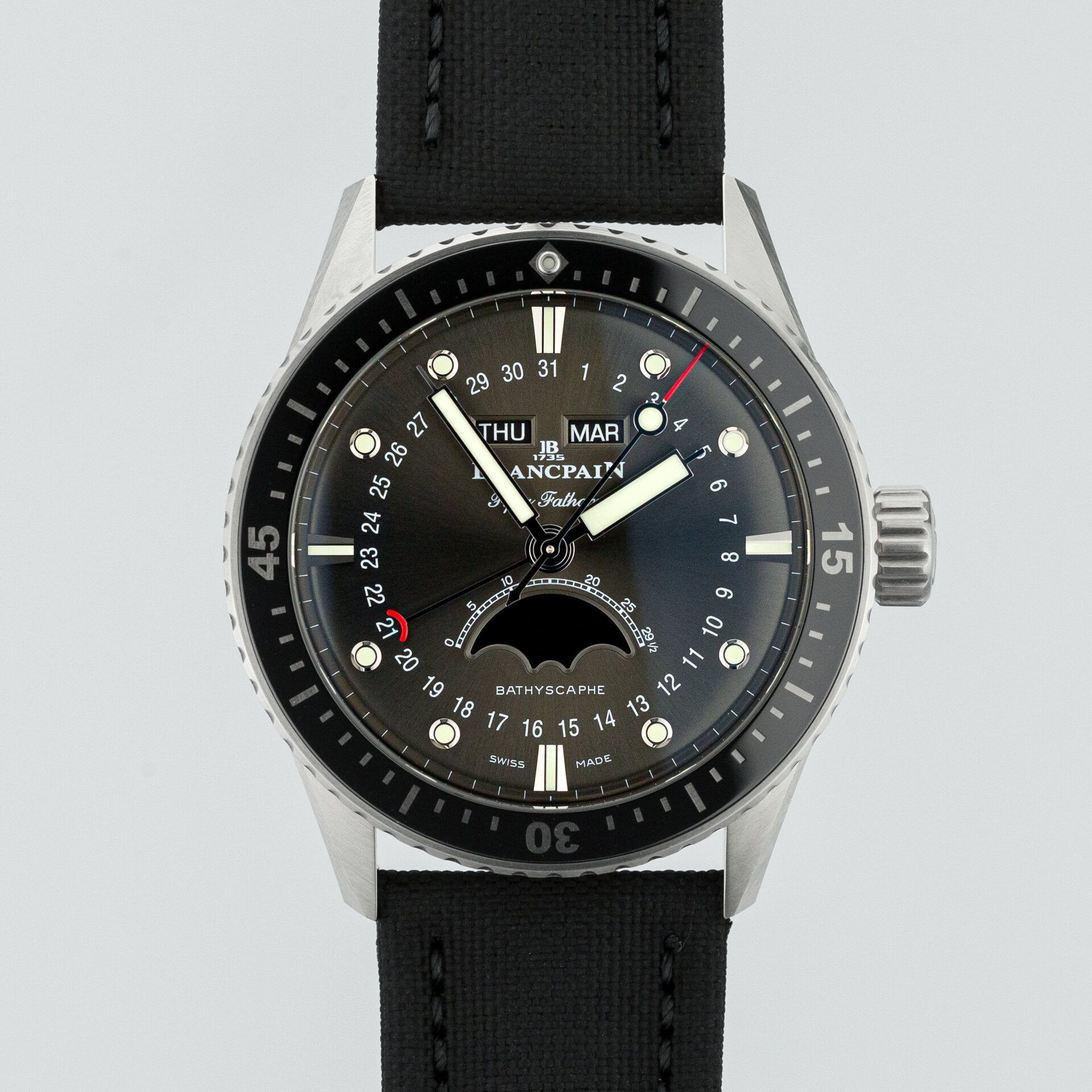 Blancpain Quantième Complet Phases de Lune 5054-1110-B52A steel Grey 2023