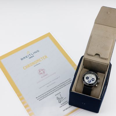 Breitling Superocean Heritage B01 Chronograph 44 Panda AB0162121G1S1 - Alternate view