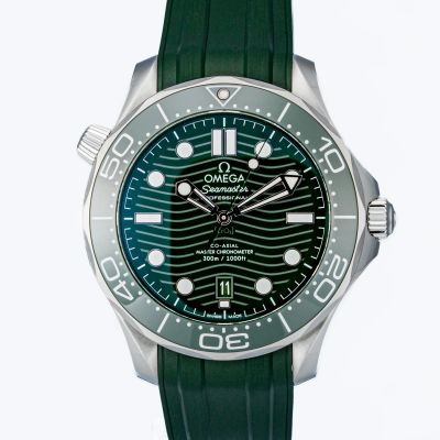Omega Seamaster Diver 300M 'Seaweed' Green dial 210.30.42.20.10.001 - New/Mint condition, 2024