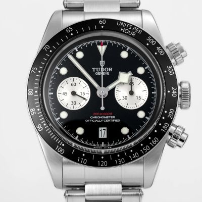 Tudor Heritage Black Bay Chrono 41mm M79360N-0001 - Very Good condition, 2022