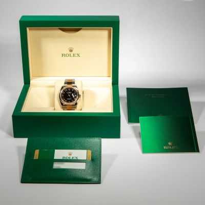 Rolex Datejust 36mm Black Roman dial 116231-0080 - Alternate view